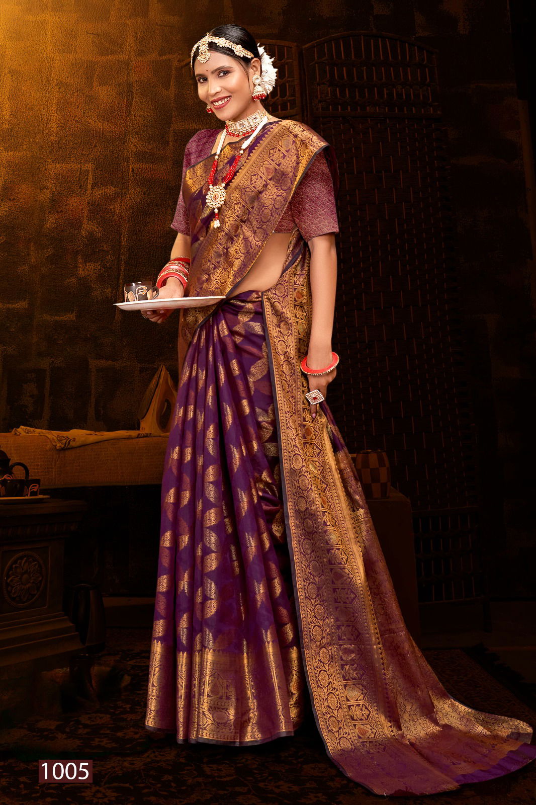 Mrignayni Vol 1 By Saroj Wedding Wear Silk Sarees Wholesale Market In Surat